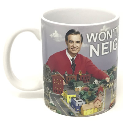 Pittsburgh is Mister Rogers' Neighborhood Coffee Mug Tea Cup 1996 Daniel  Tiger